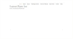 Desktop Screenshot of lareaufarminn.com
